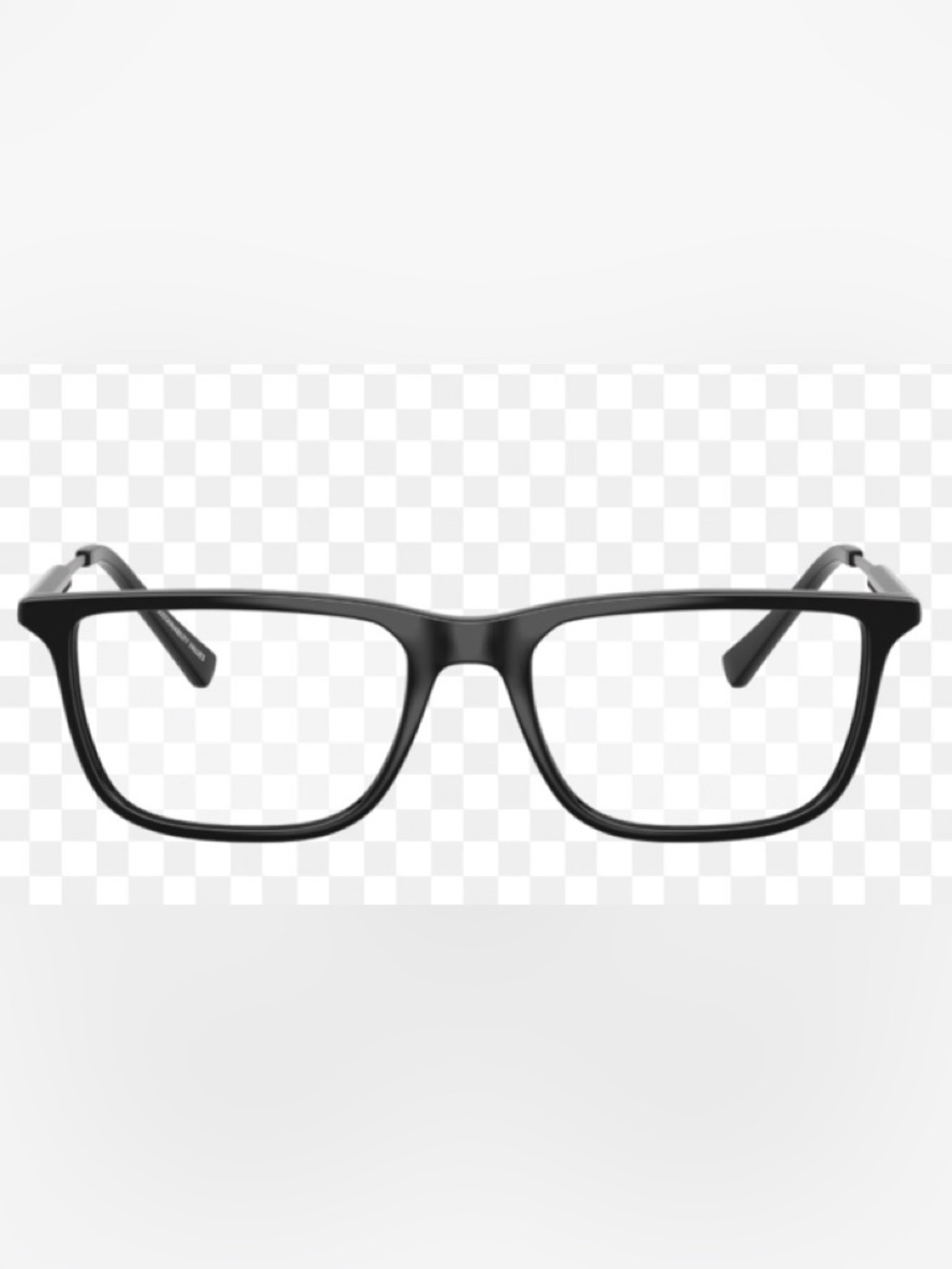 Armani Exchange Eyeglasses Frames Black Matte Acrylic - Model AX 3016 8078
